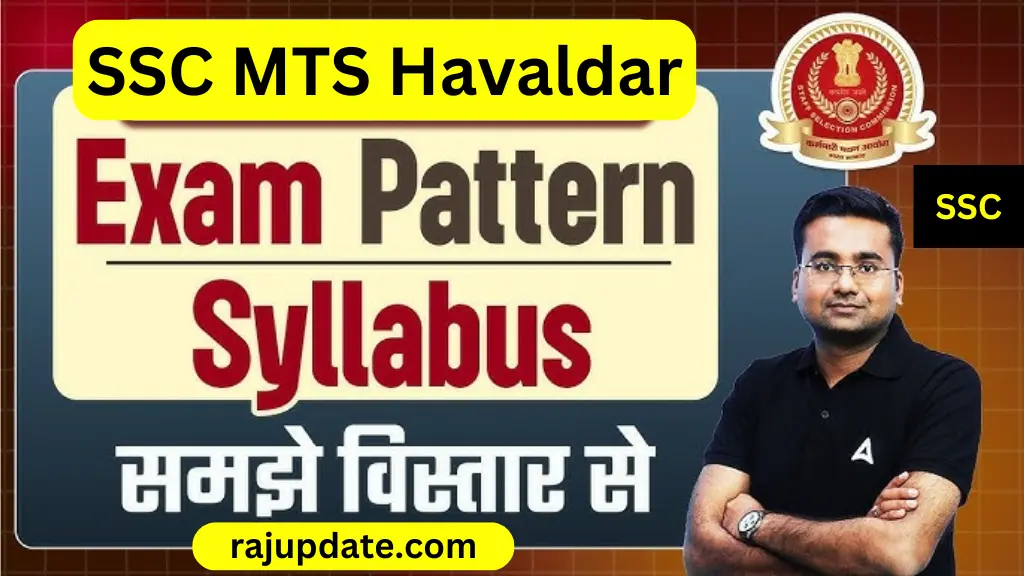 SSC MTS Havaldar Syllabus