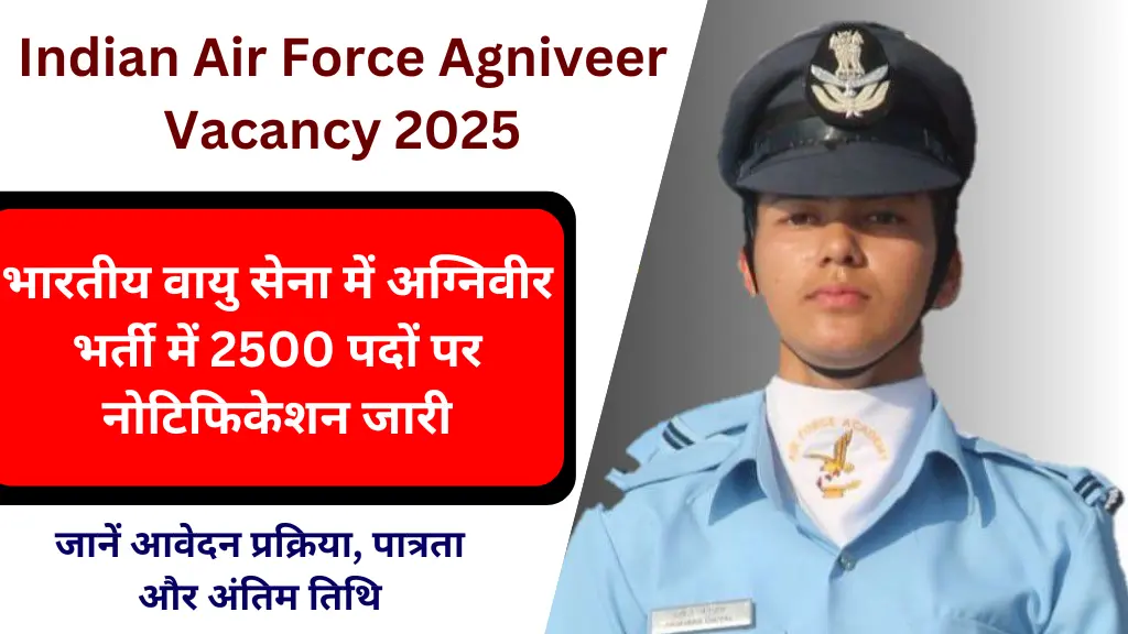 Indian Air Force Agniveer Vacancy 2025