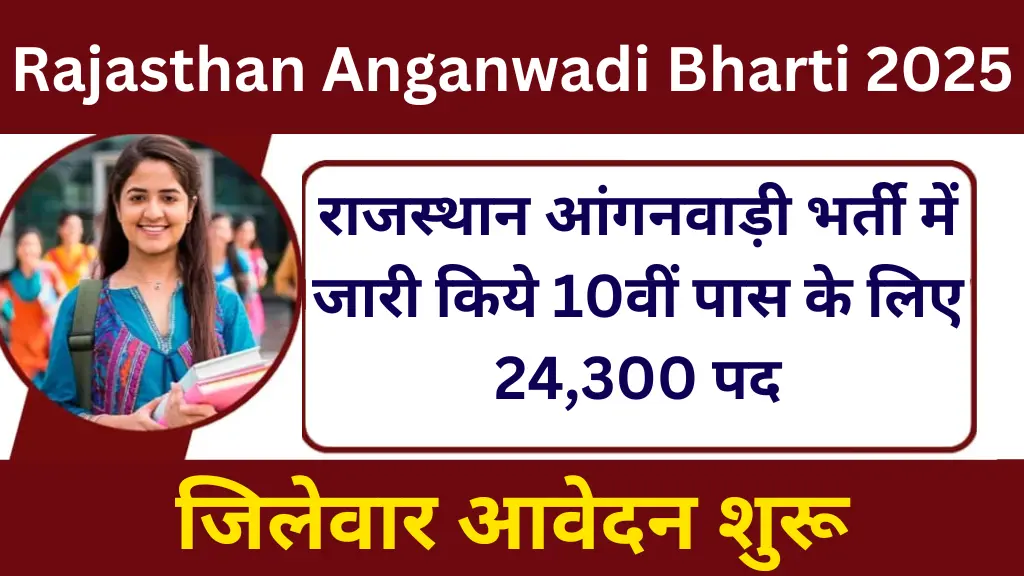 Rajasthan Anganwadi Bharti 2025